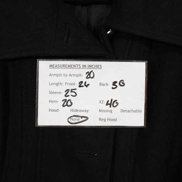 LAUNDRY by Shelli Segal Belted Peacoat Jacket Sz M - Picture 12 of 12